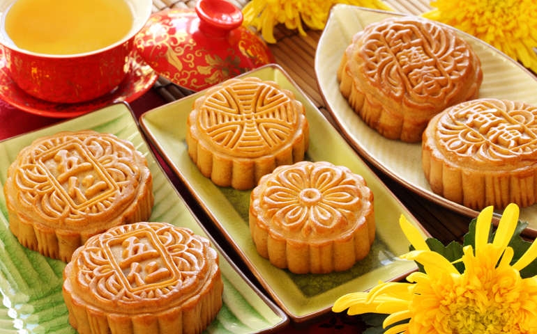 Mooncake October Golden Week National Holiday China