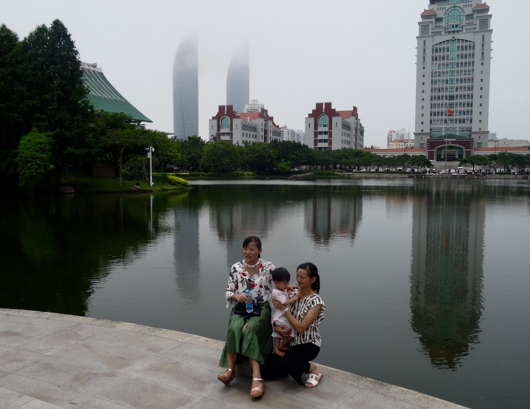 Lotus Lake Xiamen University Fujian province China