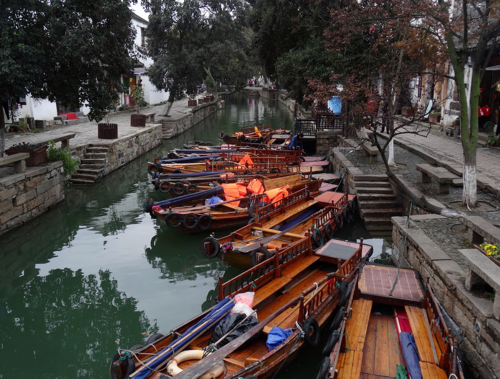 canal street Tongli Water Town Suzhou China