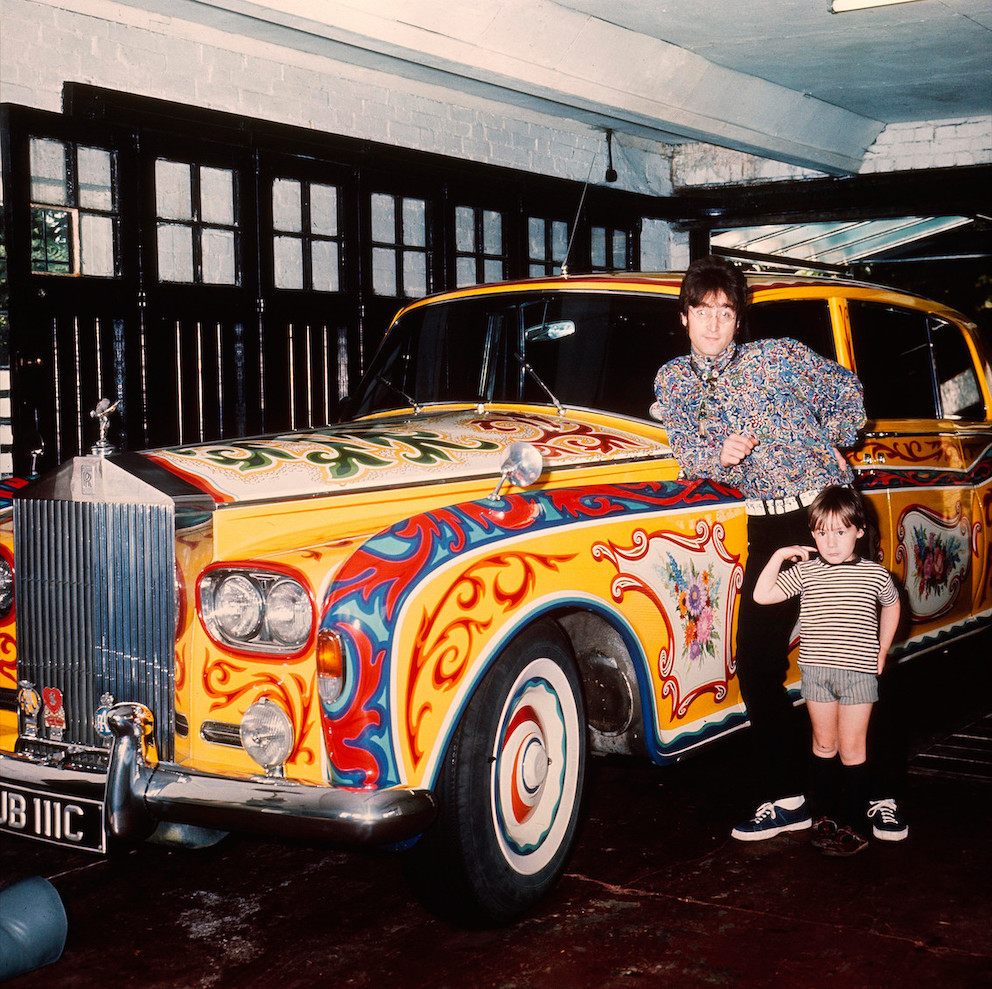 John Lennon's psychedelic Rolls- Royce 1967.