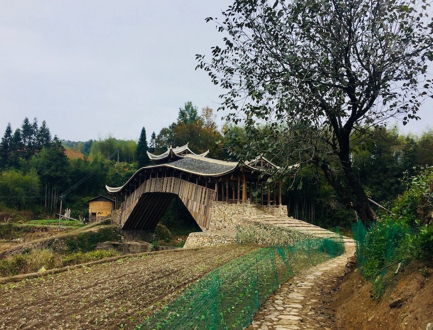 Visit Wenxing Bridge Taishun County China.