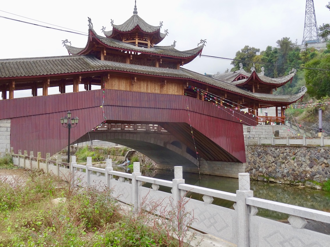 Wenhong Bridge Taishun County China.