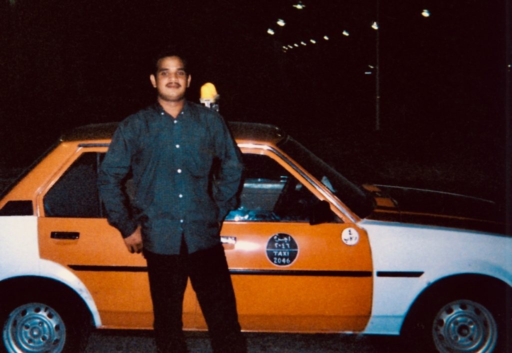 Taxi driver Doha 2001.