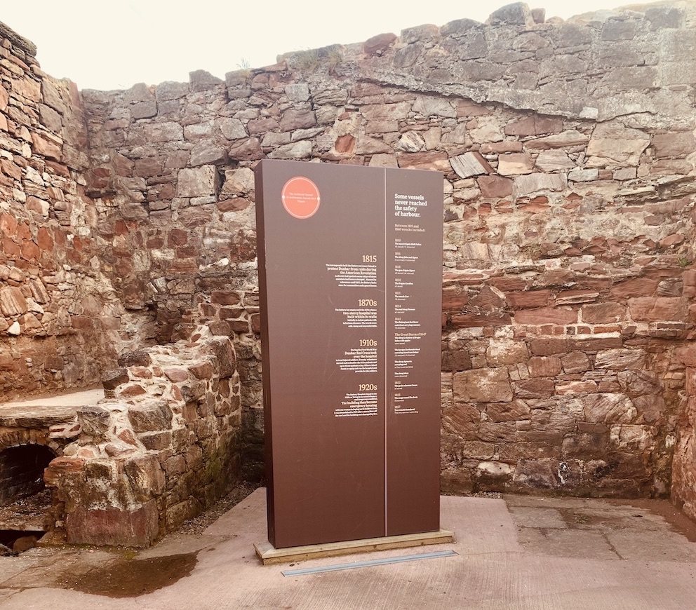 Dunbar Battery Scotland.