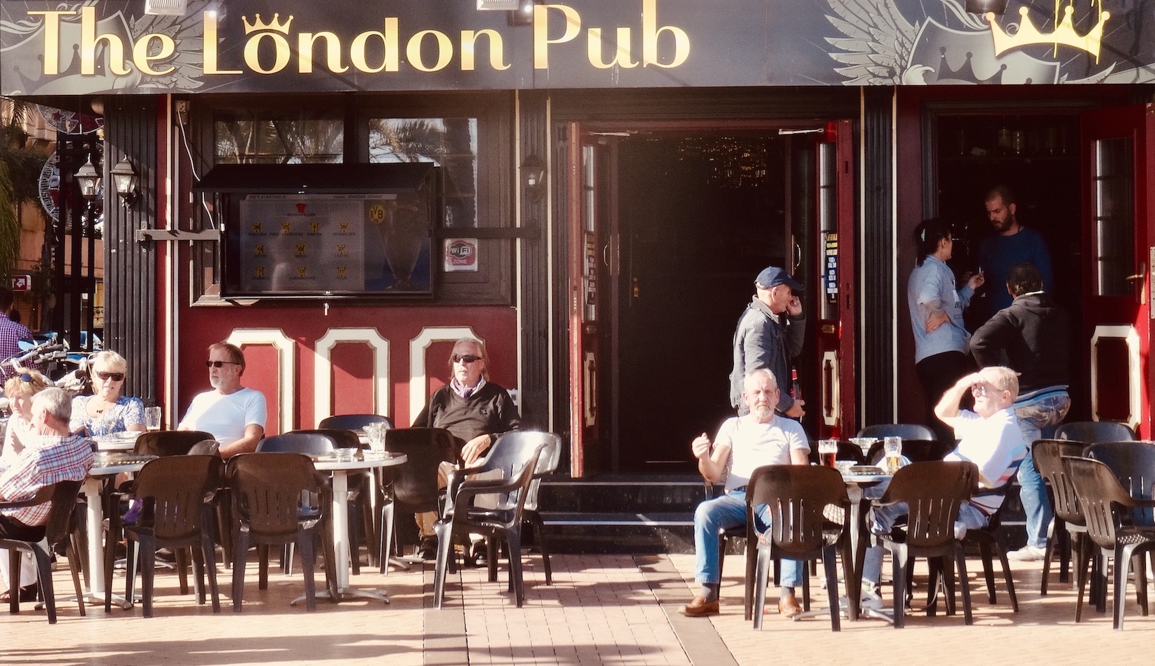 The London Pub Fuengirola Costa del Sol.