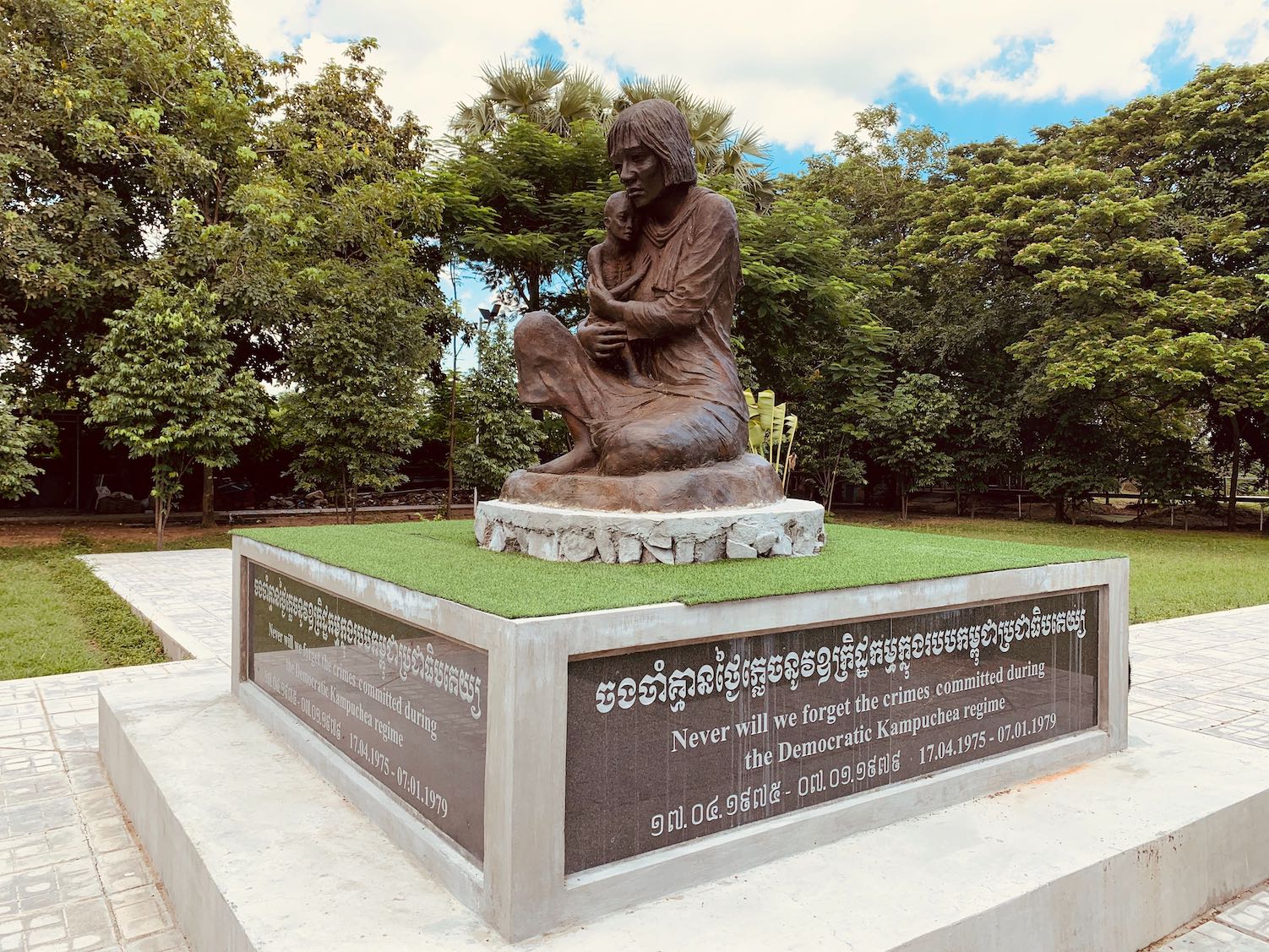 Genocide memorial Phnom Penh Cambodia