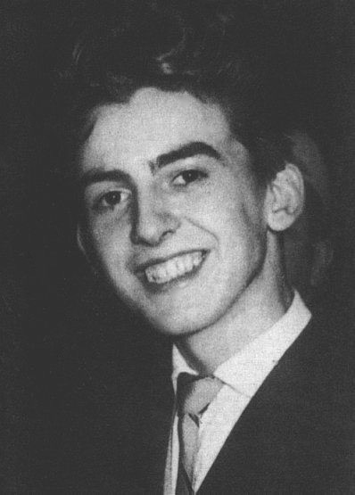 George Harrison 1950s photo.