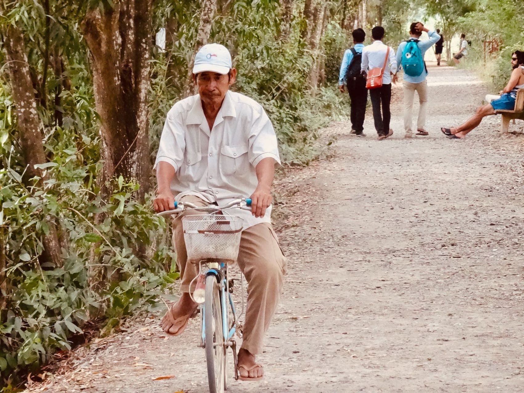 The nature trail at Cambodia's Killing Fields