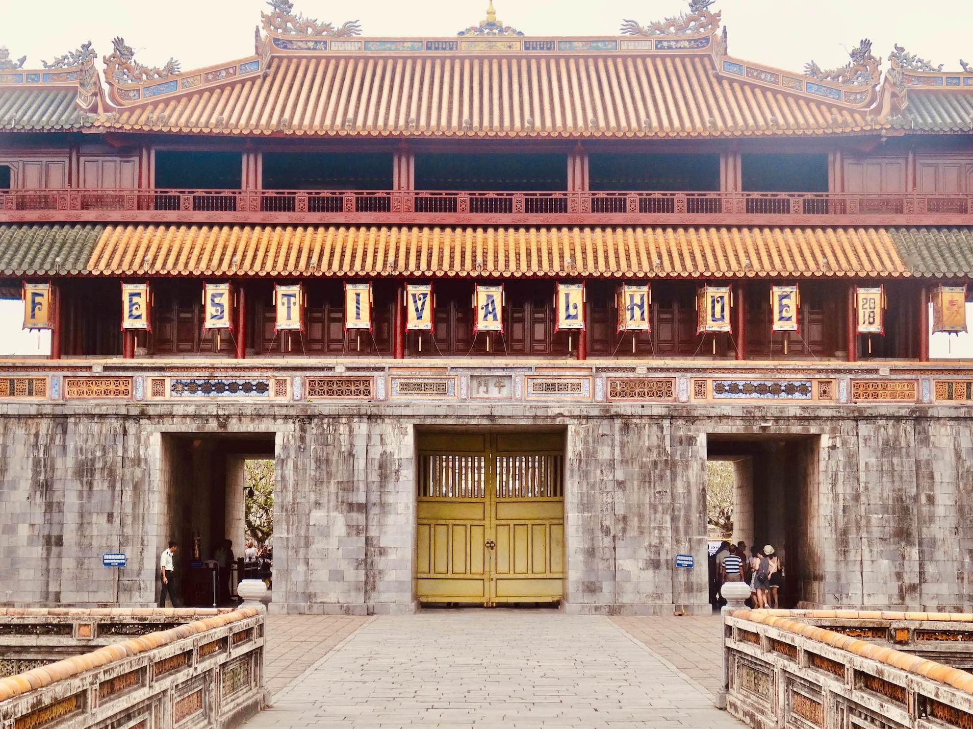 The Imperial City in Hue.