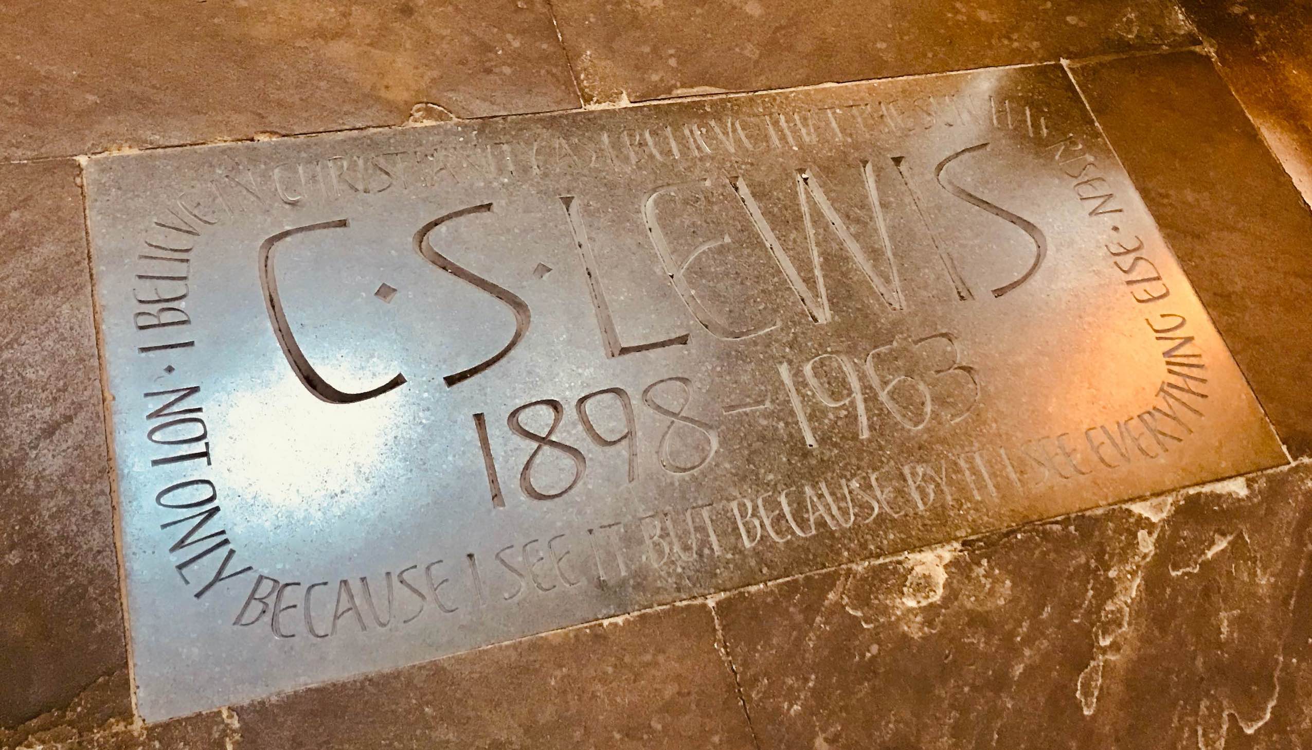 C.S. Lewis Westminster Abbey London
