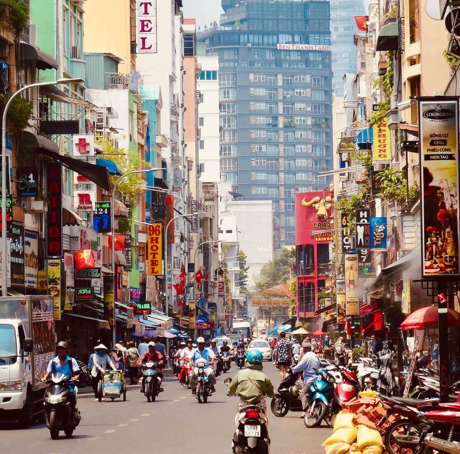 Visit Ho Chi Minh Bui Vien Street.