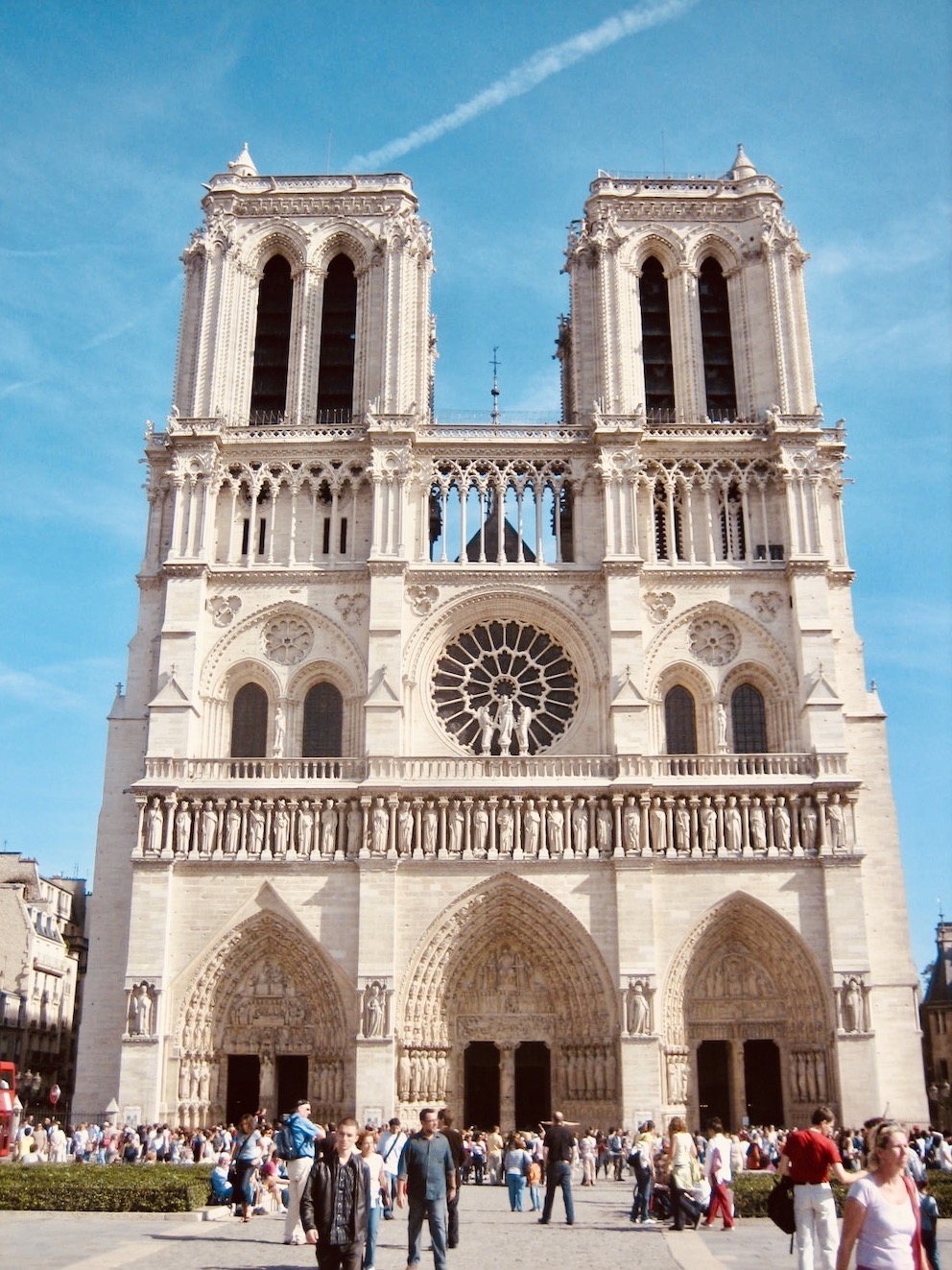 Notre Dame Cathedral in Paris.