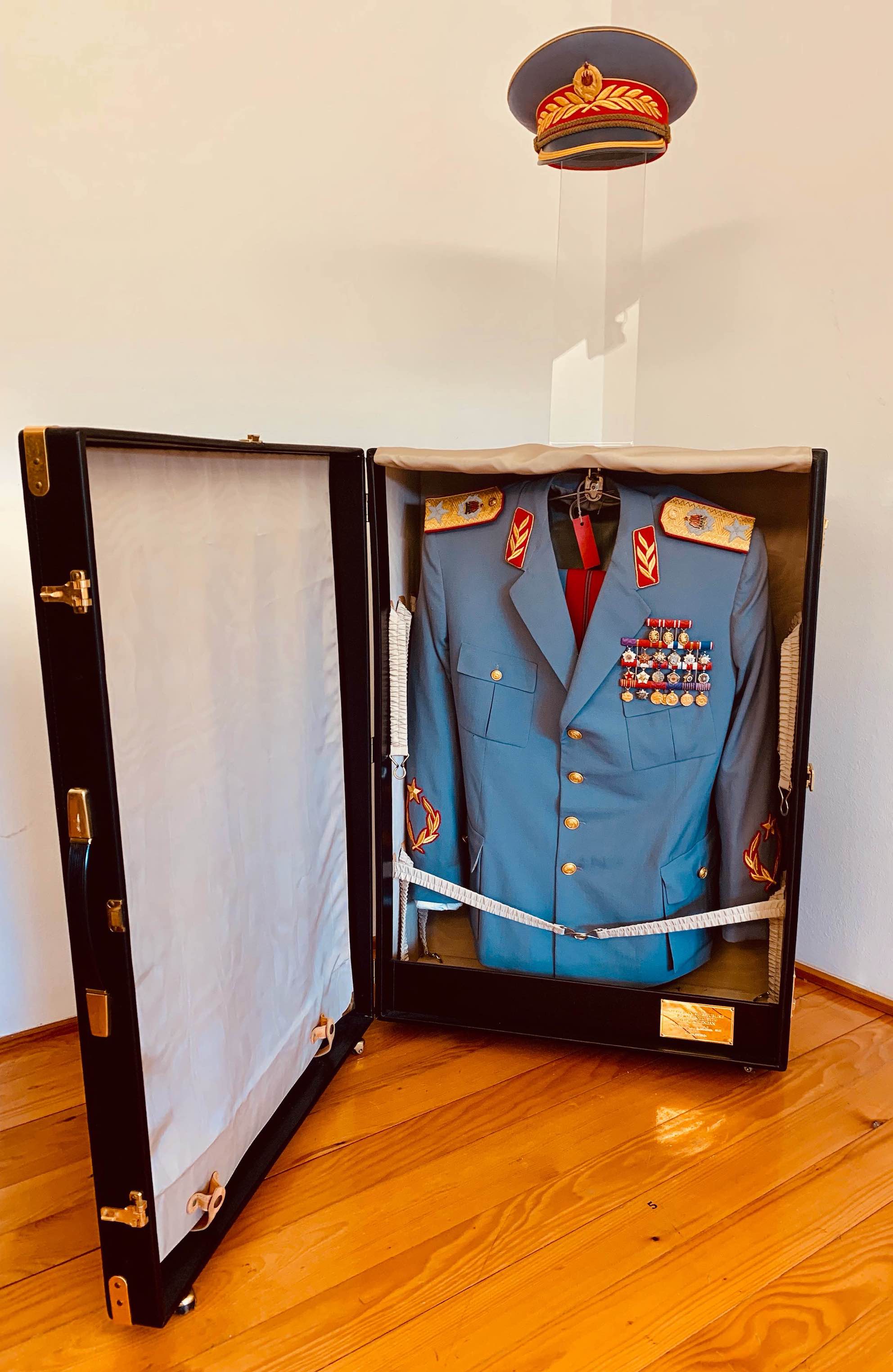 Suit worn by President Tito Museum of Yugoslavia