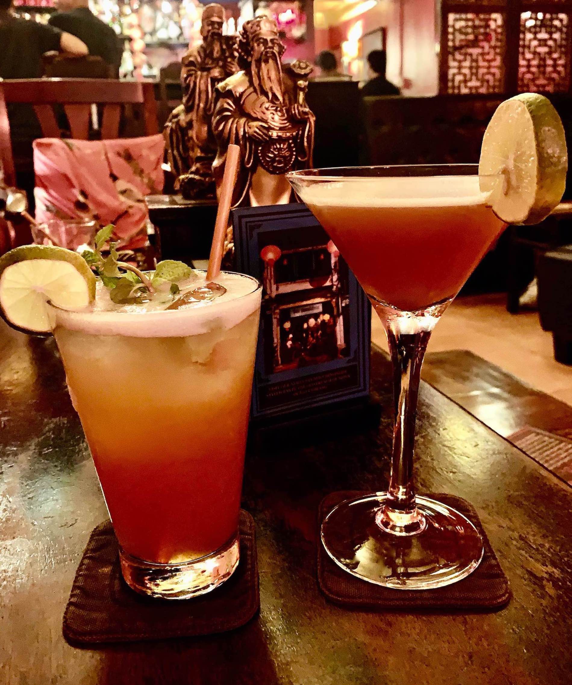 Miss Wong Punch and Passion Fruit Cosmopolitan