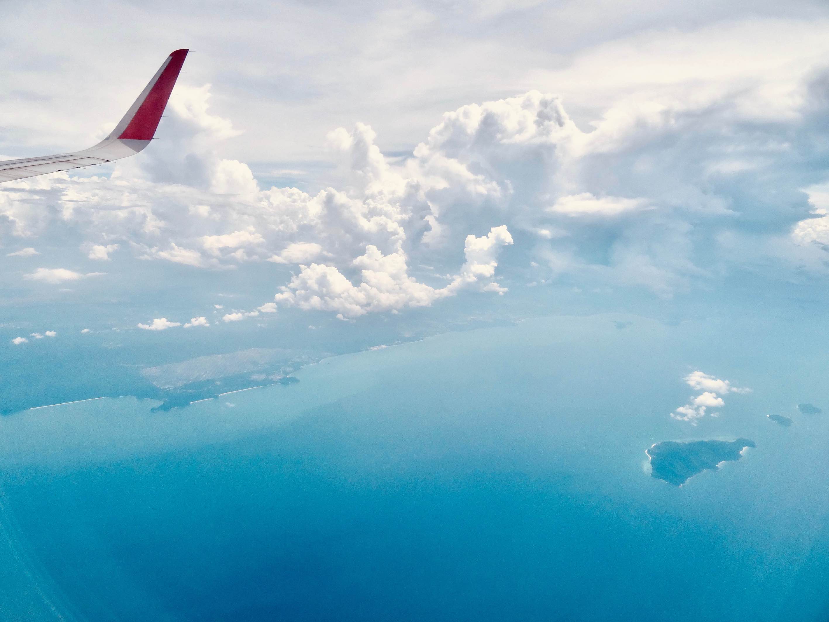 Air Asia flight from Krabi to Singapore May 2015