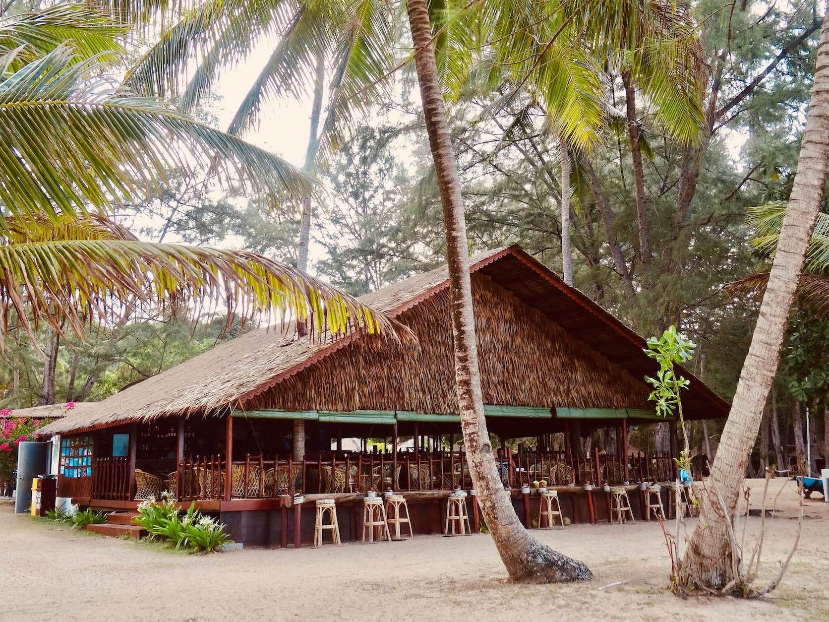 Sea Gypsy Village Sibu Island Malaysia.