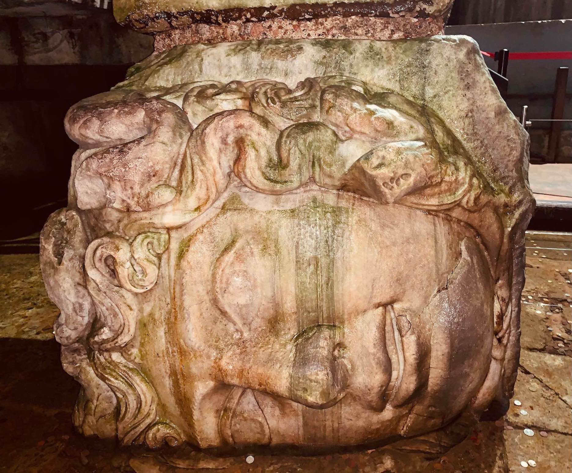 Medusa Head Cistern Basilica.