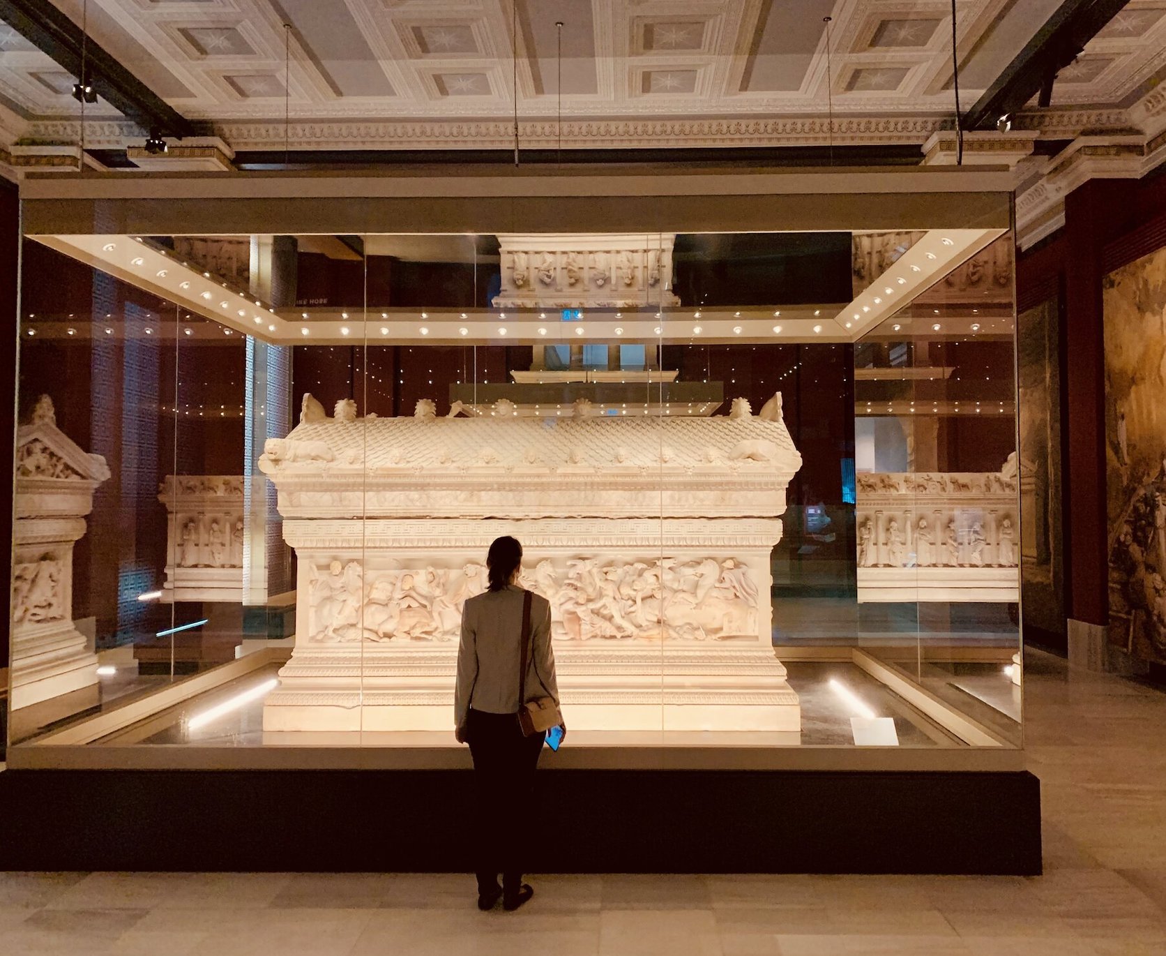 Alexander Sarcophagus Istanbul Archaeological Museum