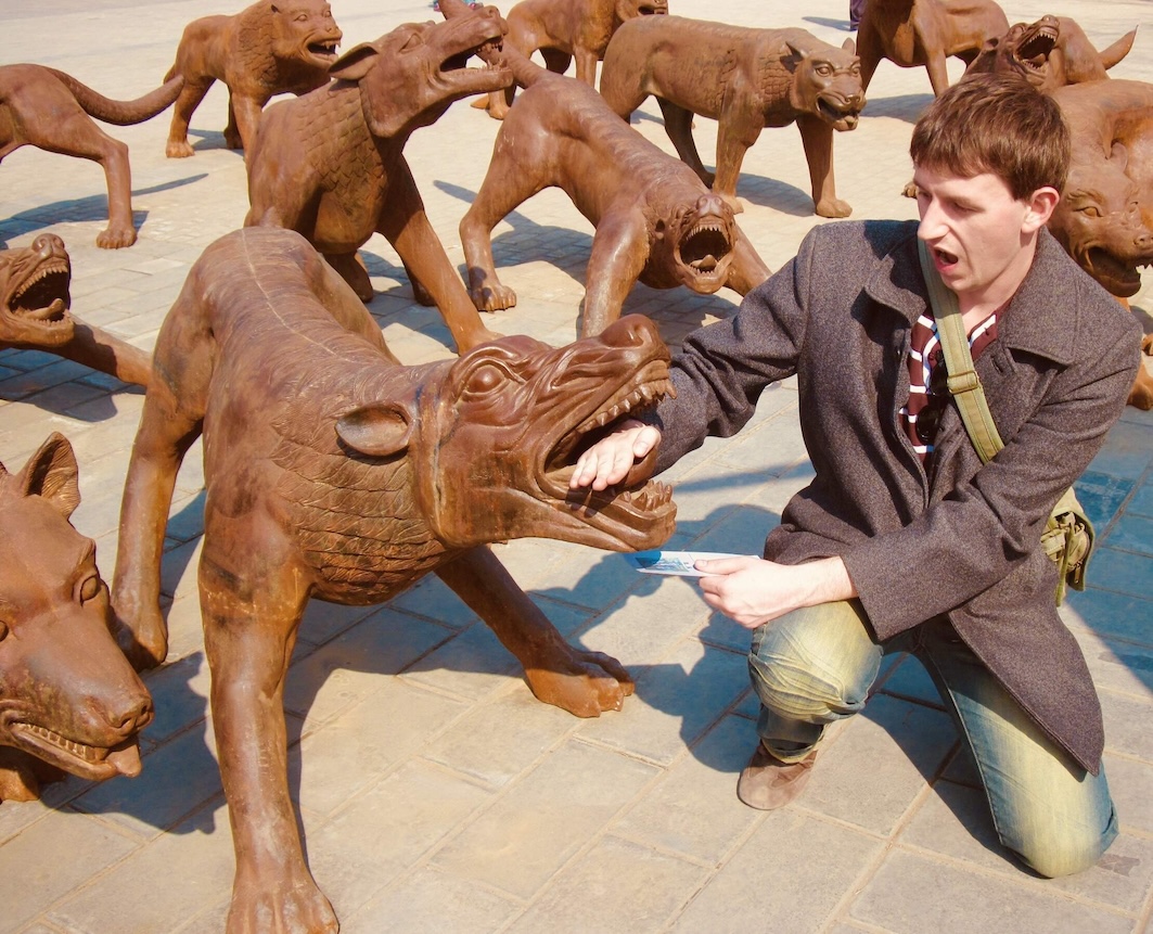 Wolves Coming sculptures 798 Art District