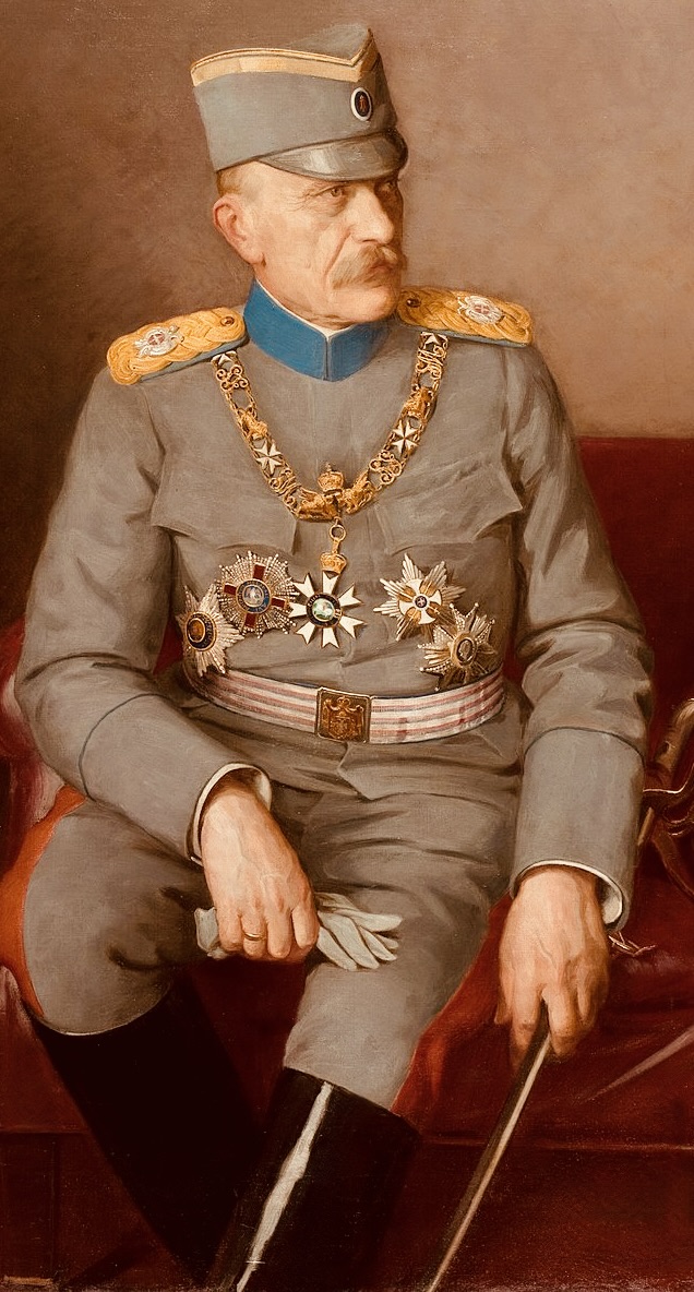 Portrait of Živojin Mišić Serbian Field Marshal