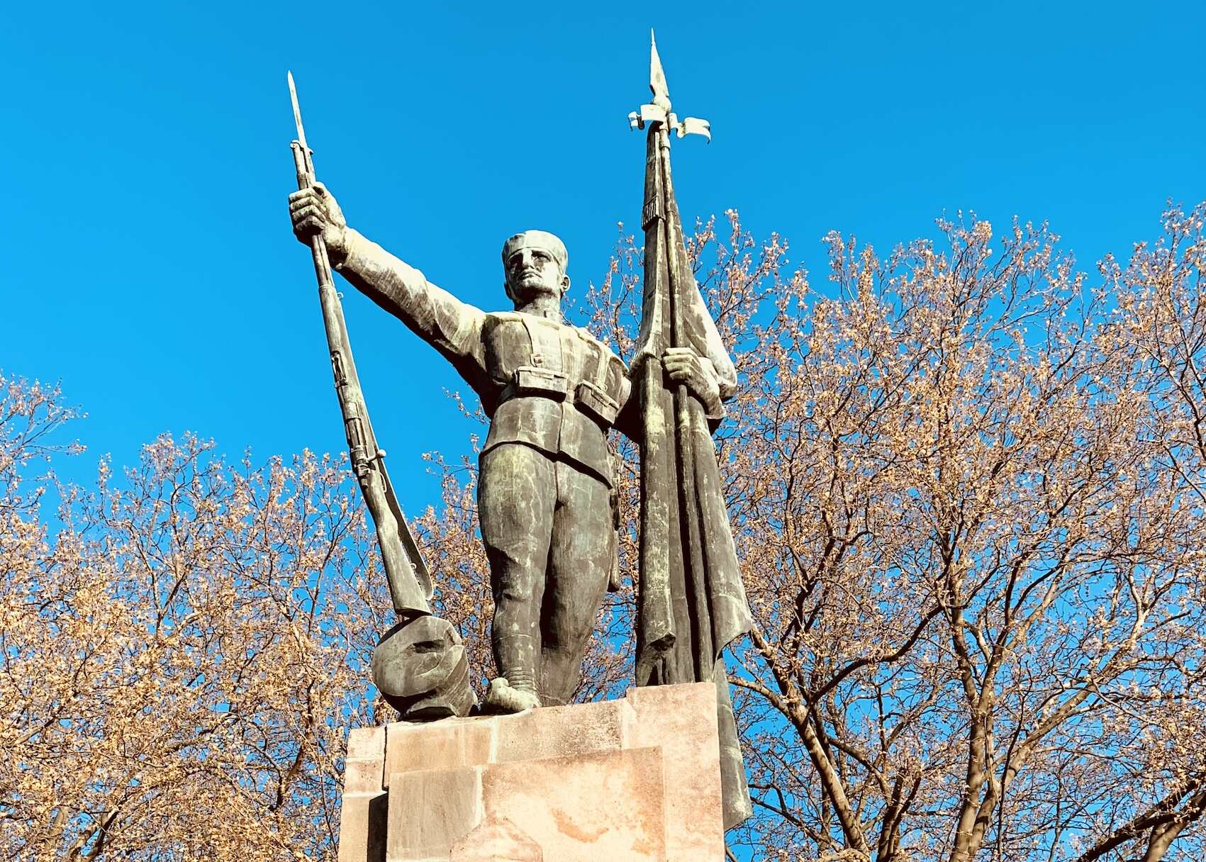 Serbian Ossuary Monument Belgrade.