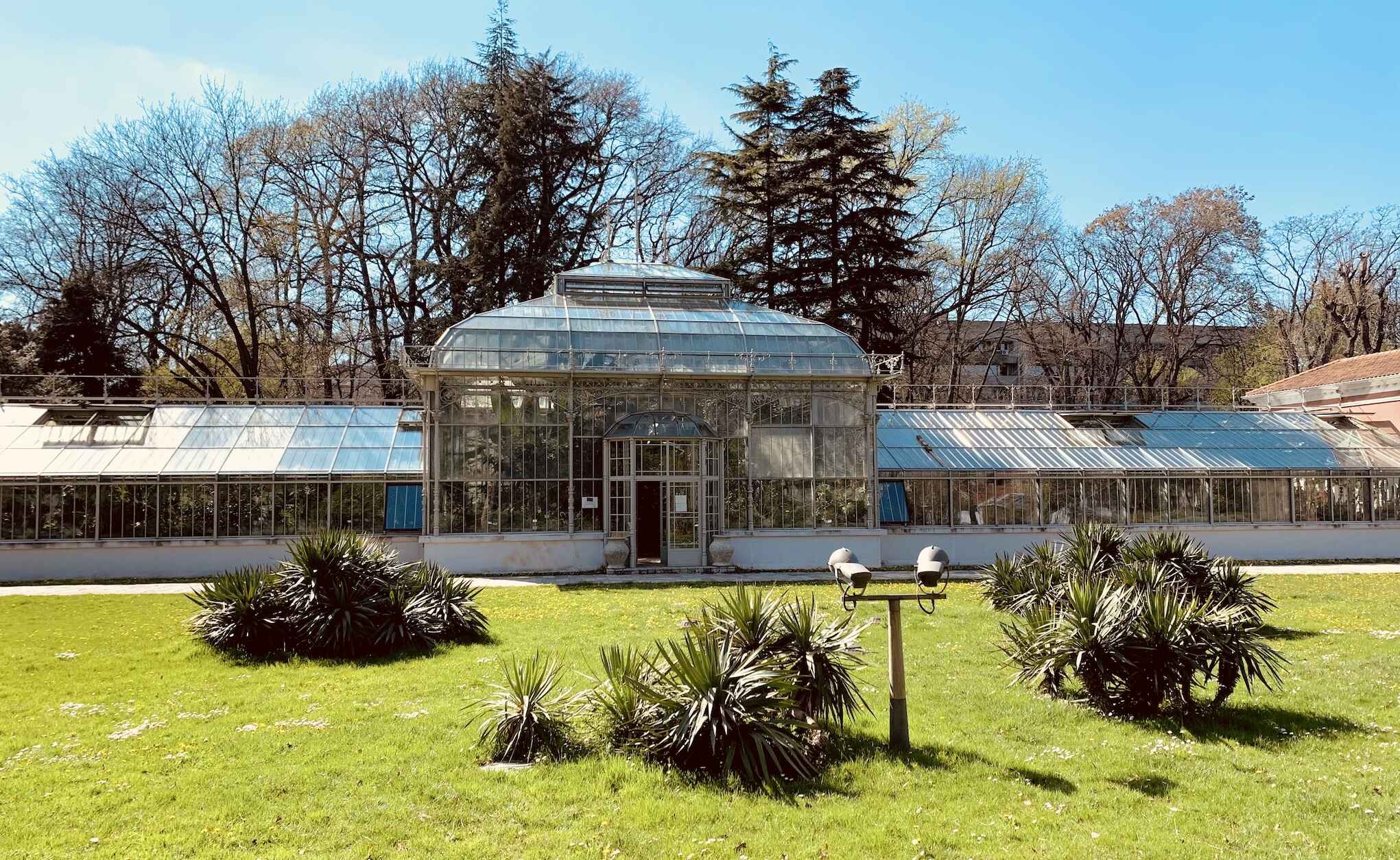 The 1892 greenhouse at Jevremovac Botanical Garden, Belgrade