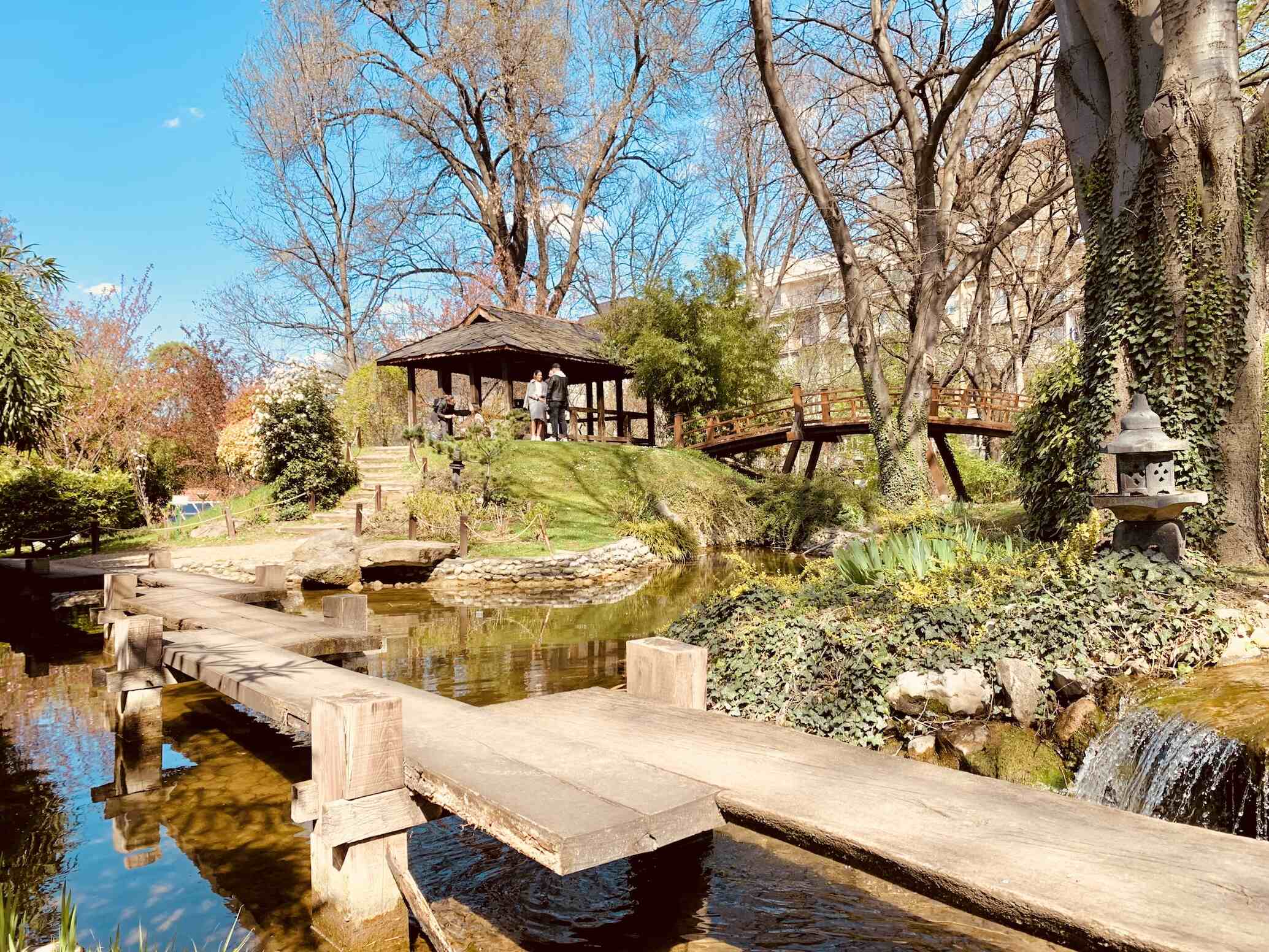 The Japanese Garden at Jevremovac Botanical Garden