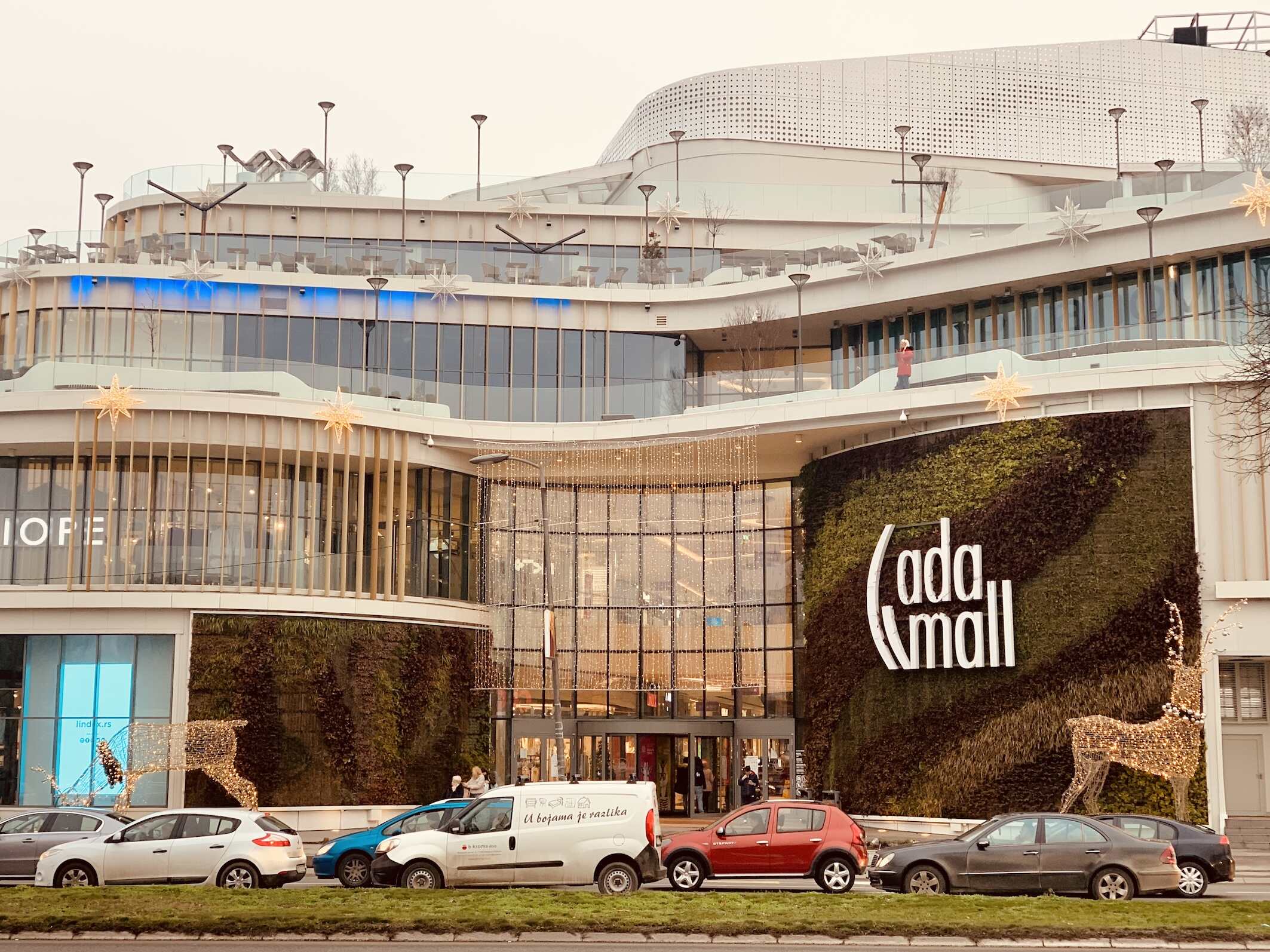 Visit Ada Mall in Belgrade.