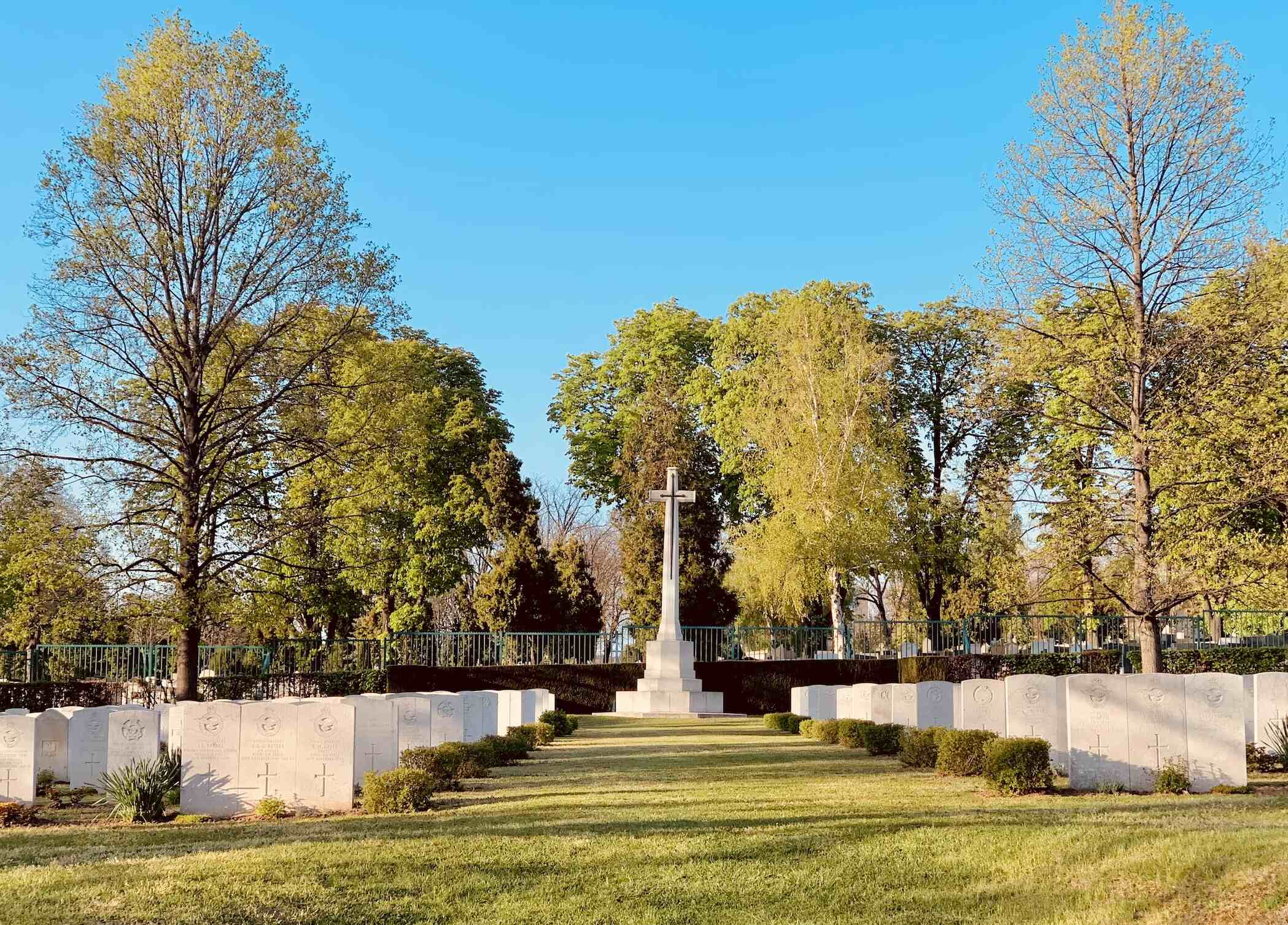 British Commonwealth World War II graveyard Belgrade New Cemetery