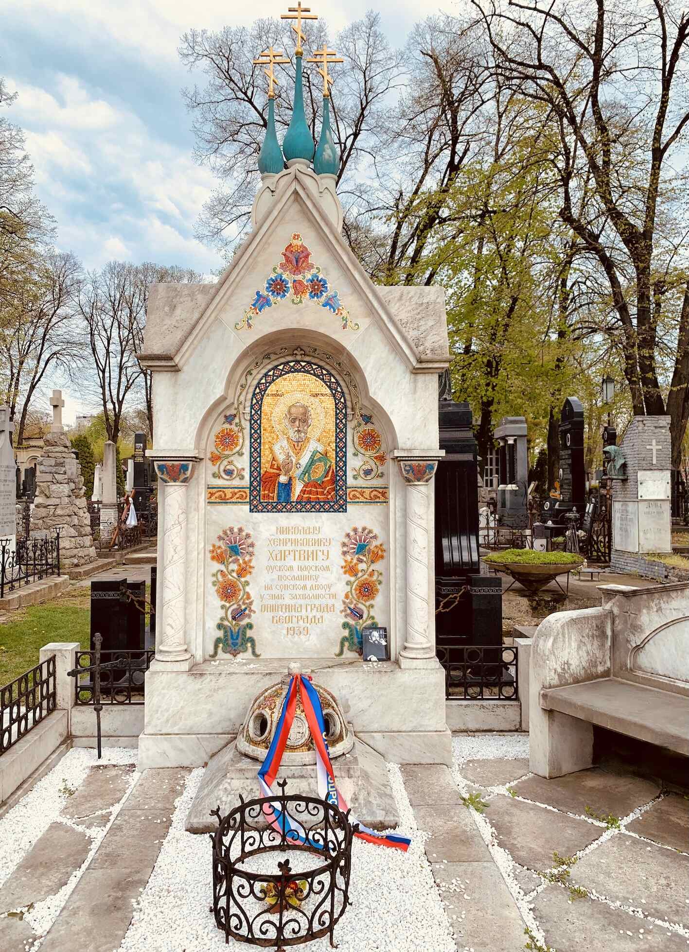 Grave of Nikolaj Henriković Hartvig
