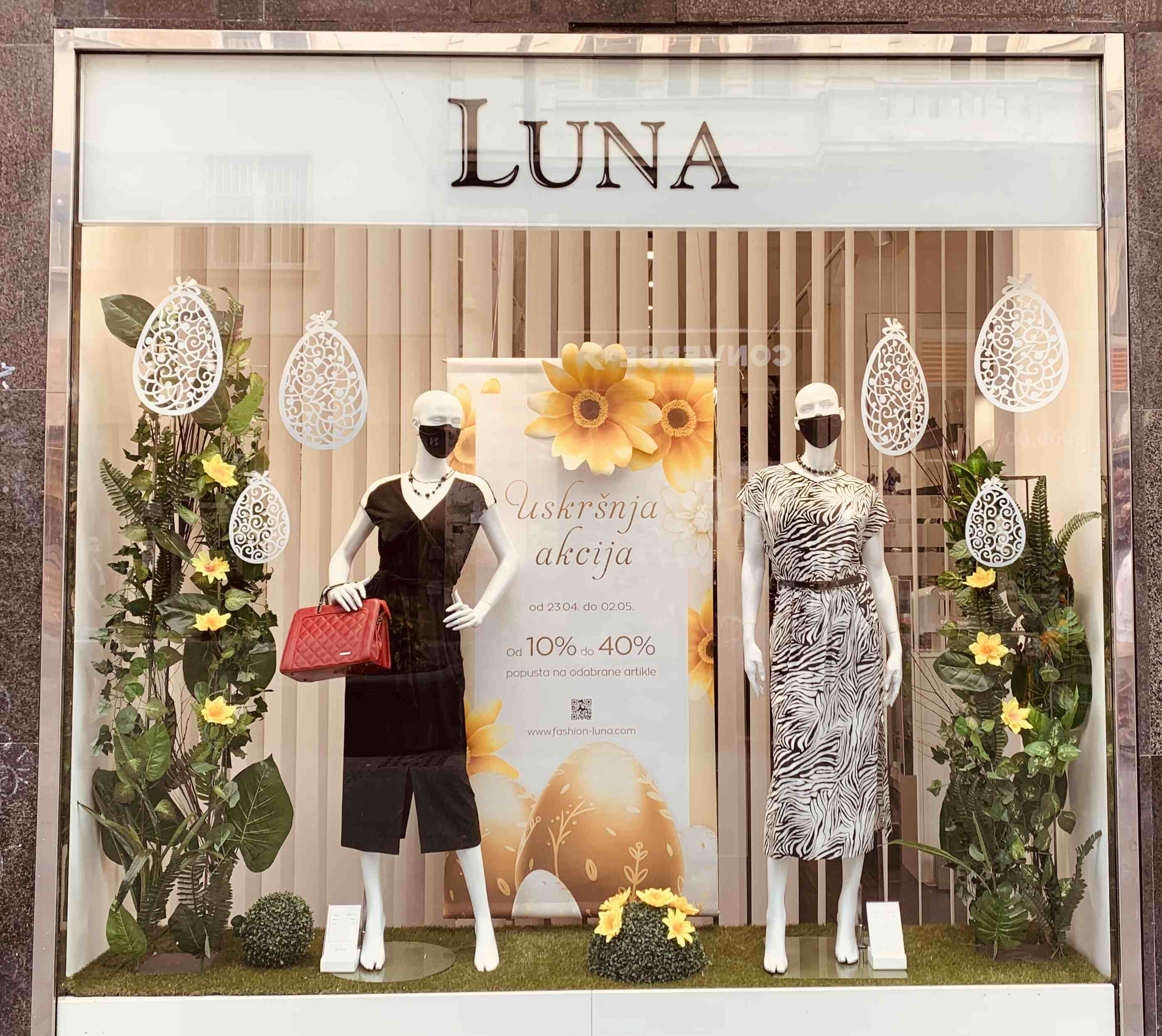 Luna clothing boutique Knez Mihailova Street Belgrade
