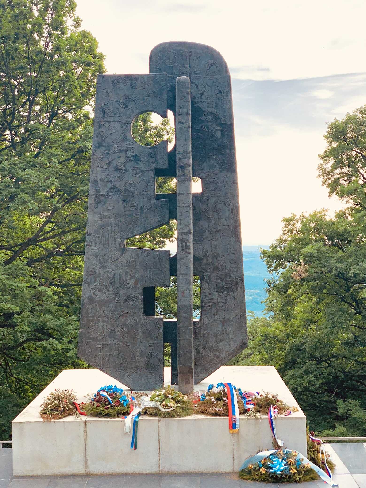 Monument to Soviet War Veterans Avala Mountain