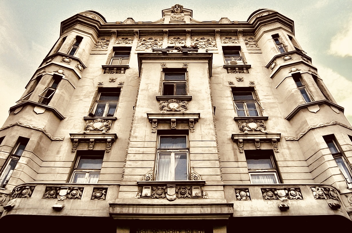 The Hotel Bristol families in Belgrade.