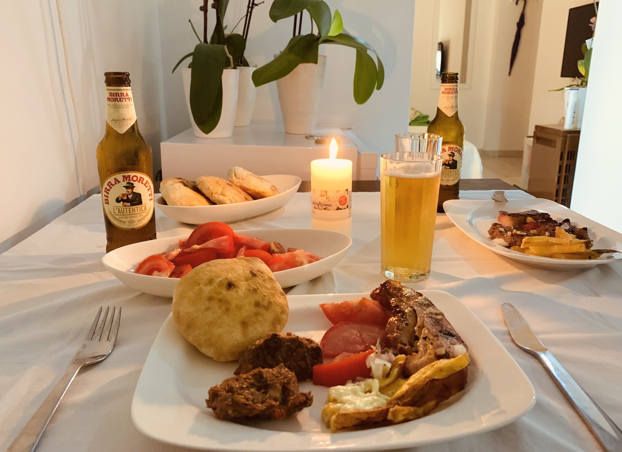 Takeaway dinner from Bistro Trandafilović.