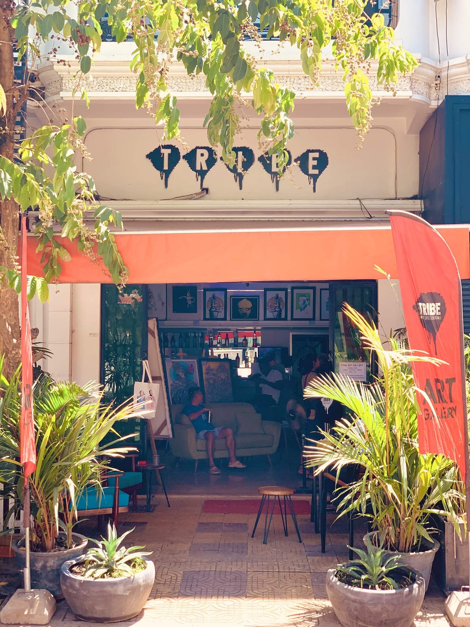 RIP Tribe Art Gallery in Siem Reap.